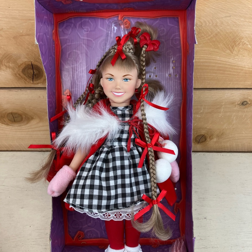 2000 Playmates Toys Cindy Lou Who doll Dr. Seuss' How The Grinch Stole Christmas